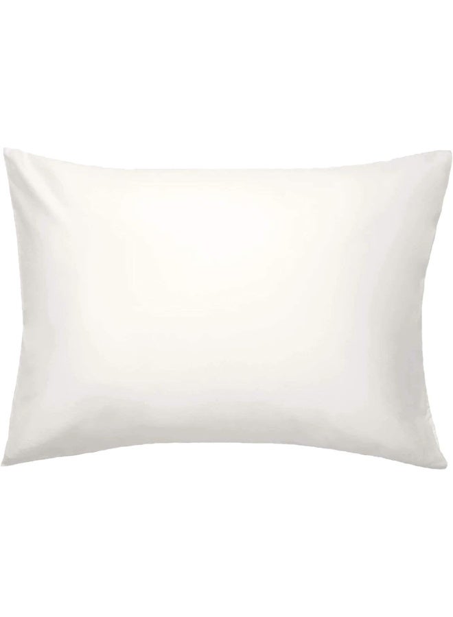 Brooklinen Luxury Sateen Pillowcases Set of 2 100 Long Staple Cotton with Envelope Closure Smooth Fabric Soft Durable Machine Washable King Size Cream - Image 4