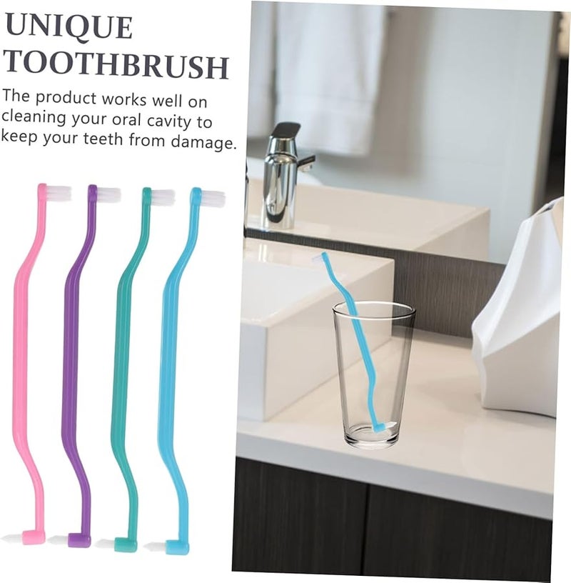 Double Sided Interdental Toothbrush Portable Dental Cleaning Tool 2 Pack - Image 4