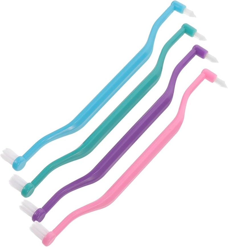 Double Sided Interdental Toothbrush Portable Dental Cleaning Tool 2 Pack - Image 2