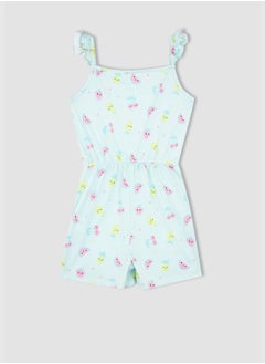 DeFacto Short Dungarees With İce Cream Pattern  - Image 4