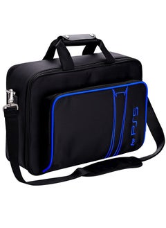 Skycare Skycare Case Storage Bag, Carrying Case Compatible with PS5 Disc and Digital Edition, Travel Bag for Controller, Included Silicone Cover Skin Protector  - Image 1