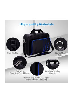 Skycare Skycare Case Storage Bag, Carrying Case Compatible with PS5 Disc and Digital Edition, Travel Bag for Controller, Included Silicone Cover Skin Protector  - Image 3