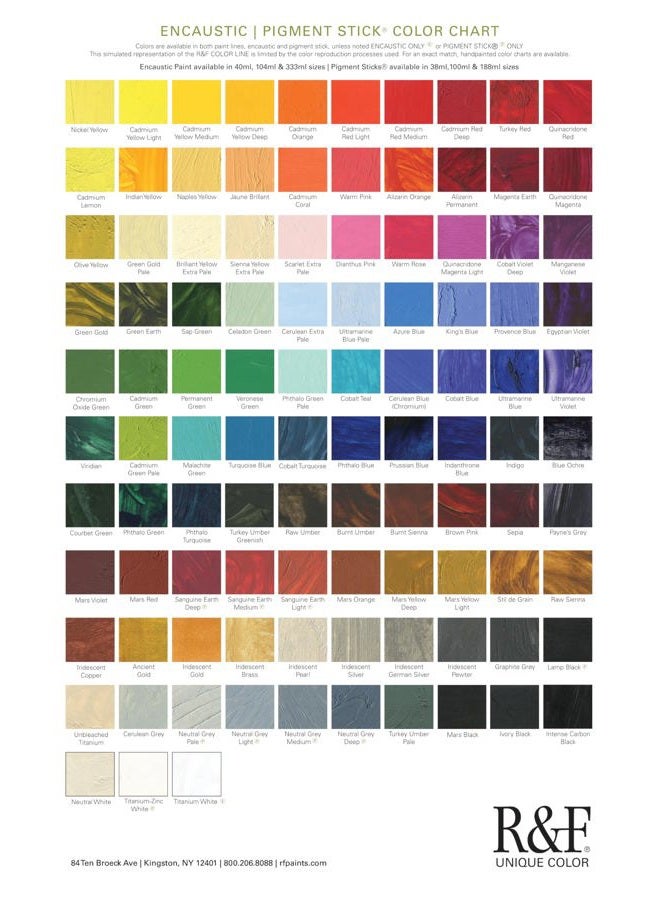 R&F Handmade Paints - Professional Oil Pigment Stick, Egyptian Violet, 38 ml - Image 4