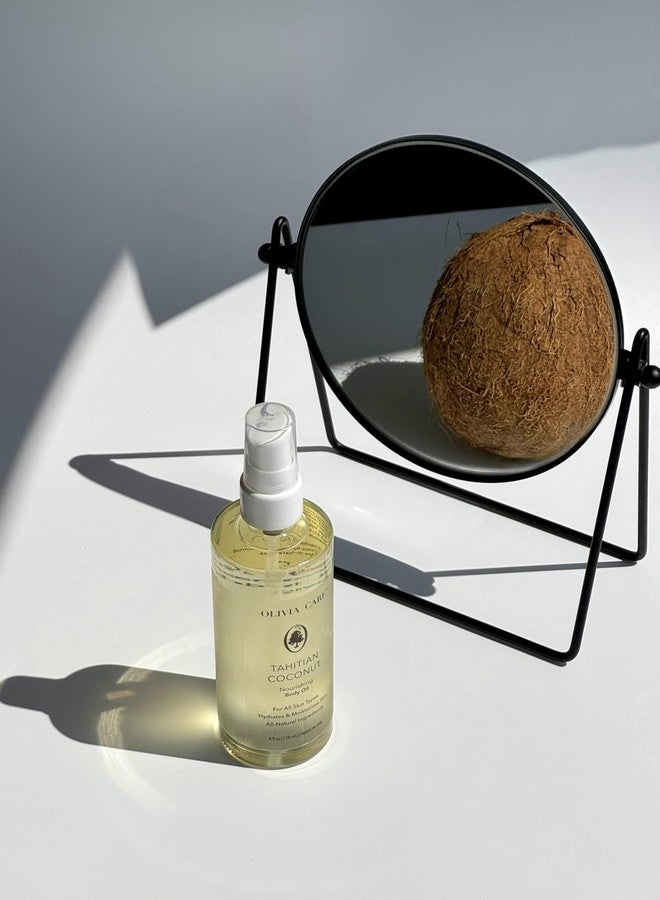 Olivia Care Tahitian Coconut Nourishing Body Oil, 4 fl oz, For All Skin Types - Image 4