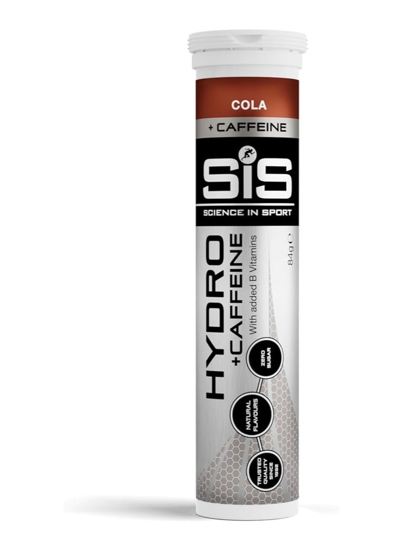 SIS SIS Hydro +Caffeine, with added B Vitamins Trusted Quality Since 1992,With Vit B6 for reducing Fatigue Zero suger,Cola Flavour, – 20 x 4.5 g - Image 1