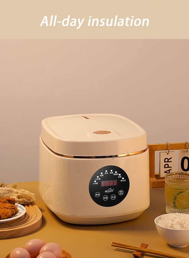 MYONE 5L Rice Cooker Large Capacity Rice Cooker Intelligent 3D Heating 8 Preset Programs Automatic Keep Warm Function Suitable for 3-7 People - Image 3