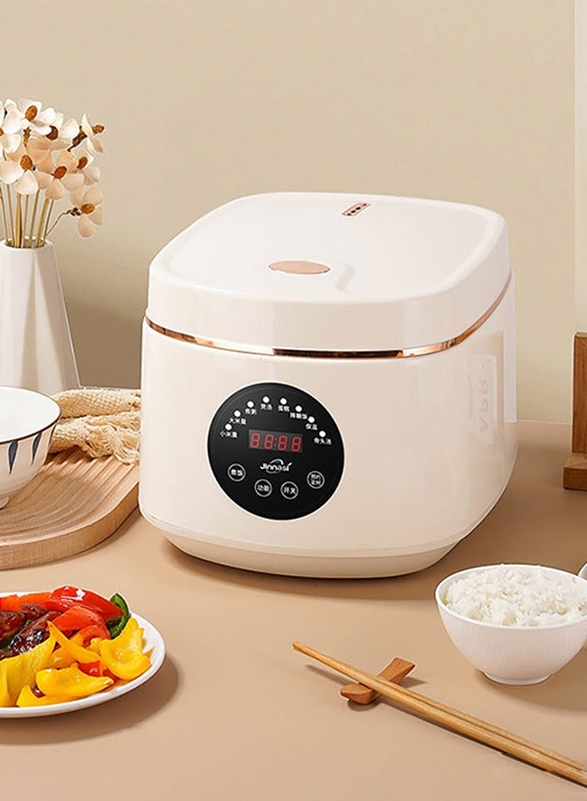 ميون طباخ أرز بسعة كبيرة 5 لتر، طباخ أرز ذكي، تسخين ثلاثي الأبعاد، 8 برامج محددة مسبقًا، وظيفة الإبقاء على الدفء تلقائيًا، مناسب لـ 3-7 أشخاص - Image 1