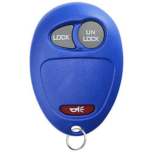 KeylessOption Keyless Entry Remote Car Key Fob for Venture Canyon Hummer H3 Colorado L2C0007T -Blue - Image 1