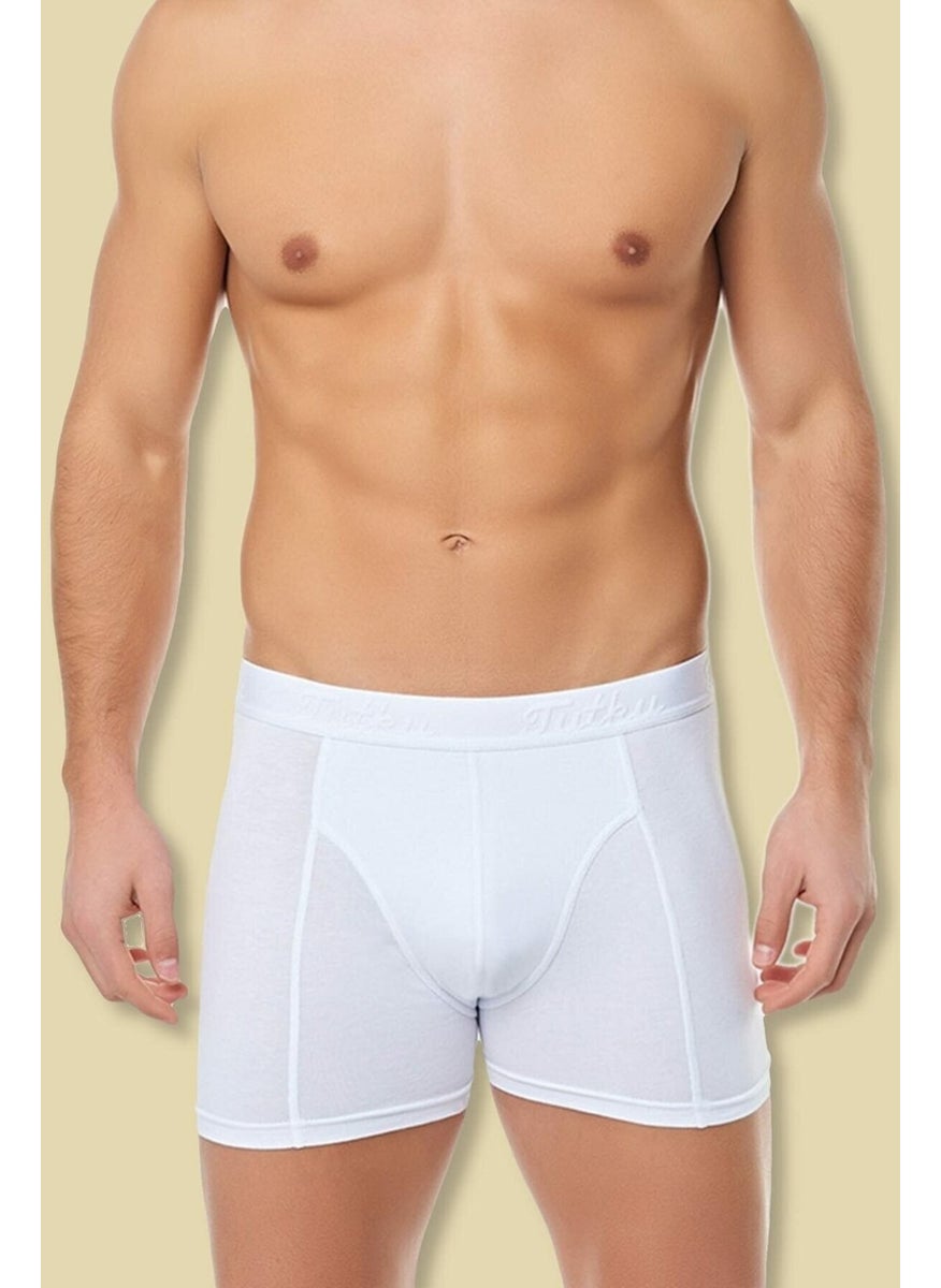 Tutku - Passion Men 3 Piece Undershirt, 3 Piece Boxer Set Cotton - Image 1