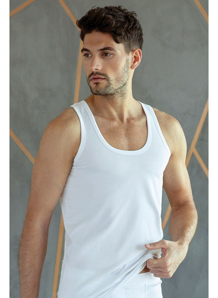 Tutku - Passion Men 3 Piece Undershirt, 3 Piece Boxer Set Cotton - Image 1