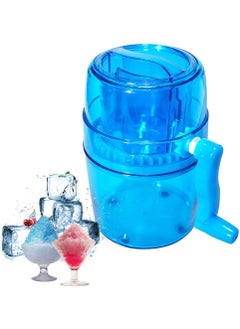 Ice shaver and snow cone machine, household mini hand crank manual ice crusher ice shaver machine maker crash ice machine snow machine ice crusher