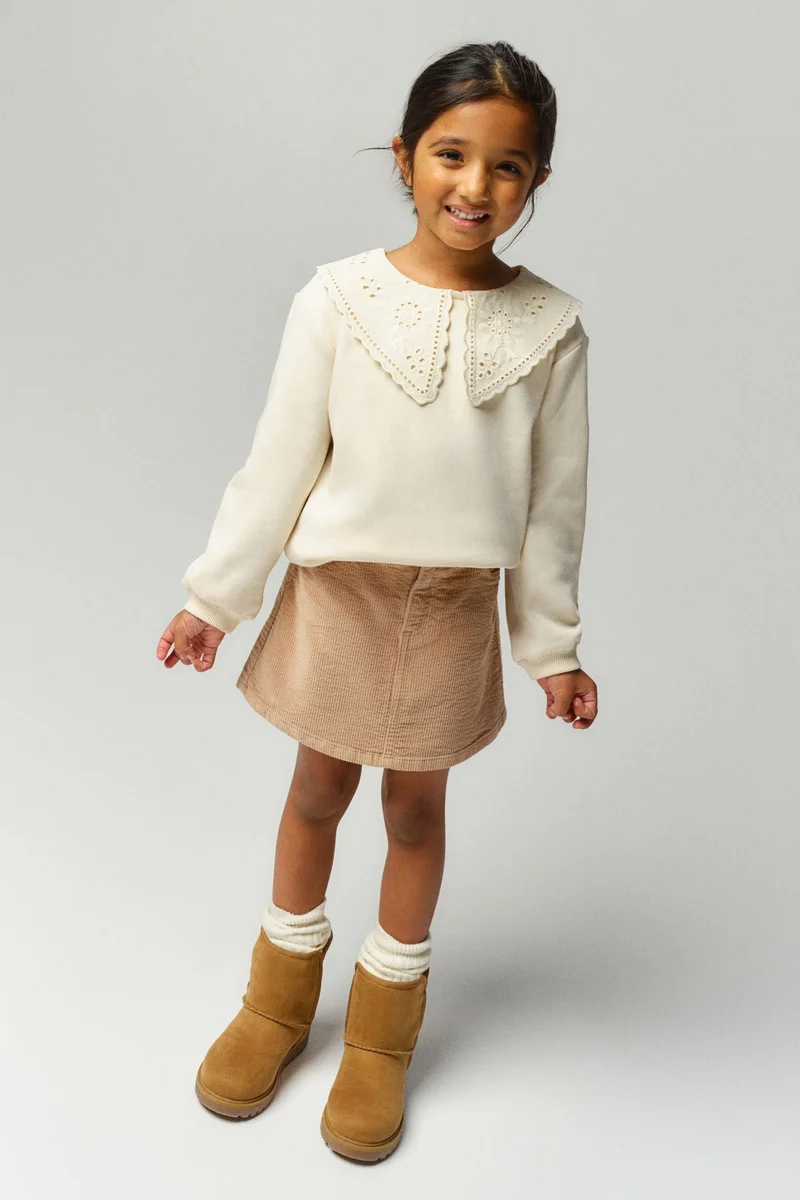 H&M Peter Pan-Collared Sweatshirt
