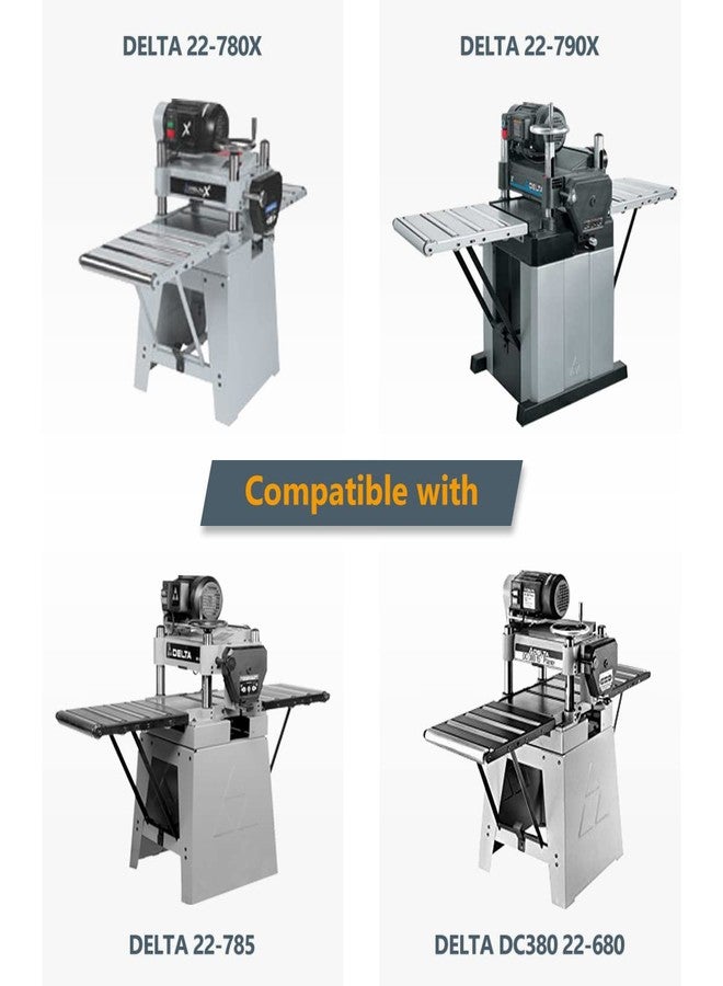 POWERTEC 15 Inch Planer Blades for Delta DC-380, 22-677, 22-680, 22-780X, 22-785X, 22-790X, JET JWP-15CS, JWP-15HO Planer, Replacement for Delta 22-677, JET 708529G Planer Knives, Set of 3 (128051) - Image 4