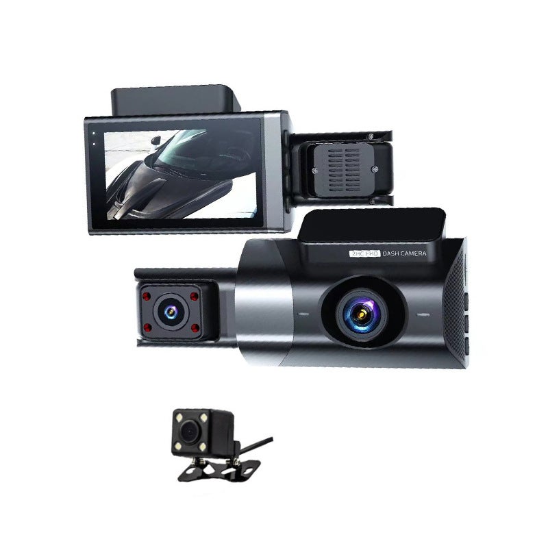 1080P Multi-Lens Vehicle Camera – Three-Recording Driving Recorder with WIFI - Image 5