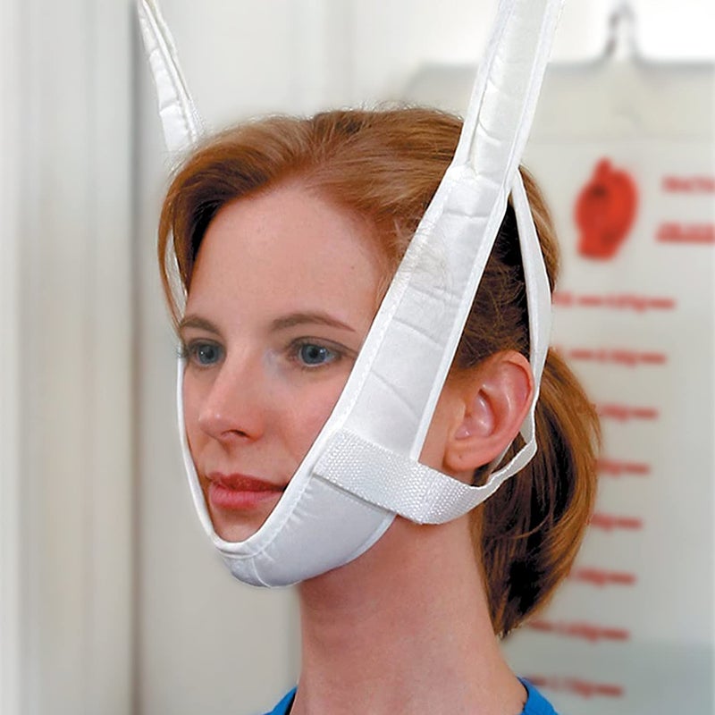 DMI Replacement Foam Padded Head Halter for Home OvertheDoor Cervical Traction Sets to Relieve Neck Pain White