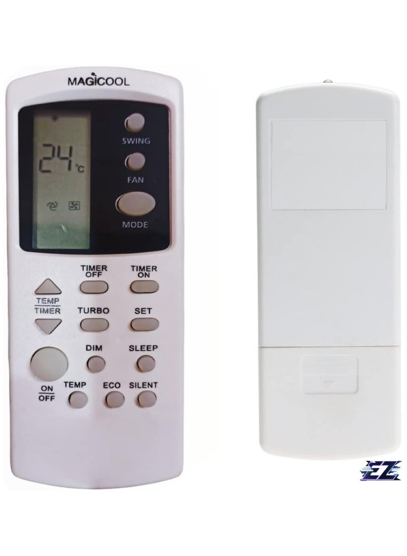 ELTRAZONE AC-210 Remote Control Compatible with Whirlpool Magicool Split Air Conditioner with Silent Function MGCL DLX 3S by (Old Remote Must Be Same) with battery - Image 2