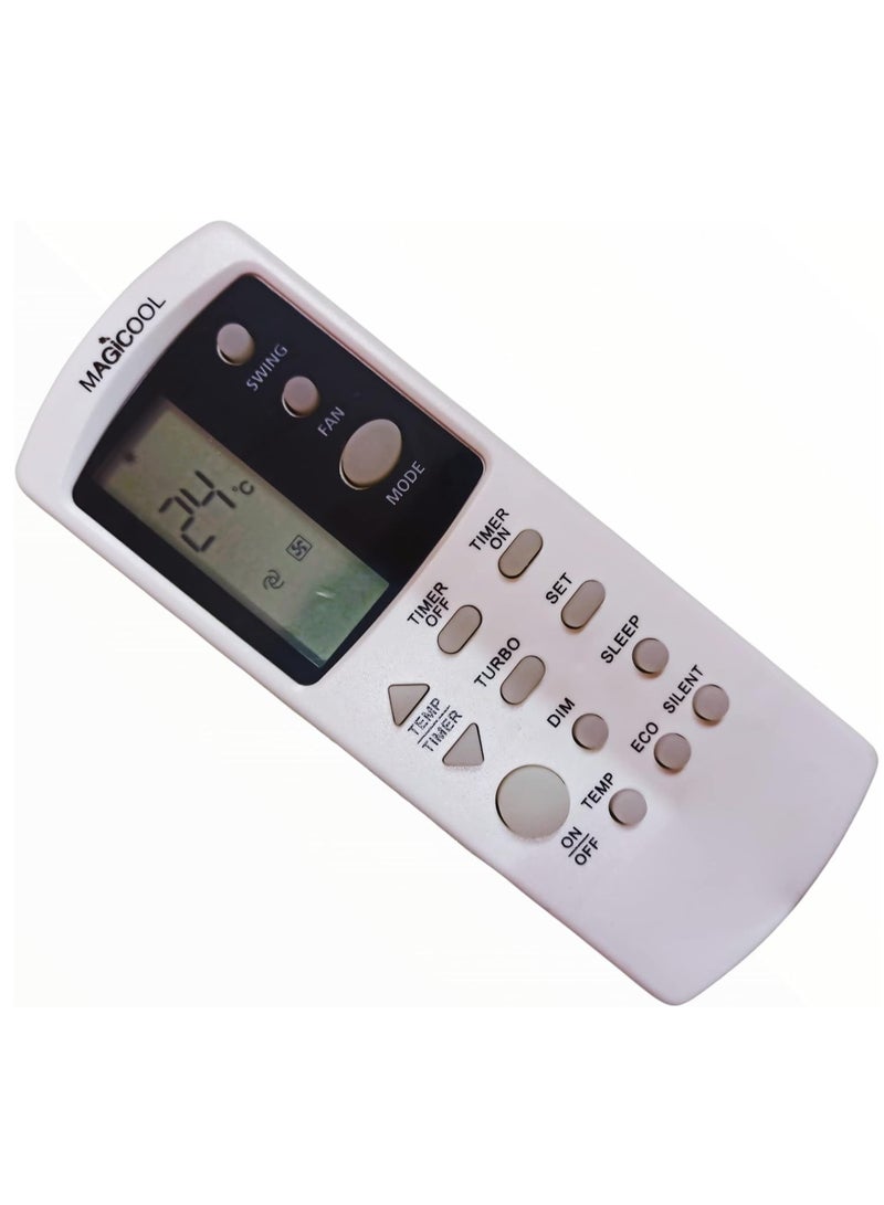 ELTRAZONE AC-210 Remote Control Compatible with Whirlpool Magicool Split Air Conditioner with Silent Function MGCL DLX 3S by (Old Remote Must Be Same) with battery - Image 3