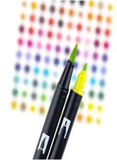 Tombow Tombow 56185 Dual Brush Pen Art Markers, Bright, 10-Pack. Blendable, Brush and Fine Tip Markers  - Image 4