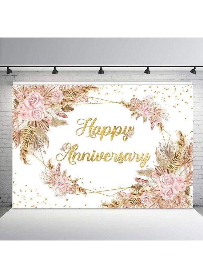 Boho Happy Anniversary Backdrop Bohemia Pampas Grass Engagement Banner Couple Love Cheers To 1 10 Years 50Th Wedding Birthday Party Decorations Blush Pink Floral Photography Background 8X6Ft - pzsku/Z011BBB5BD7835972BBC8Z/45/_/1693985222/5cc7731f-1fff-48ec-a005-f8fd8b14c6e9