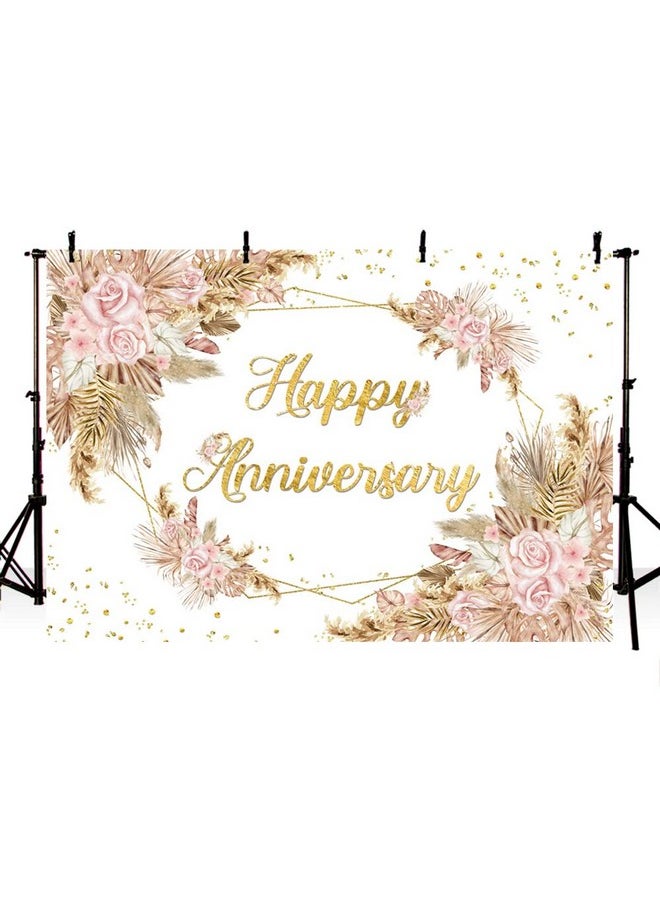 Boho Happy Anniversary Backdrop Bohemia Pampas Grass Engagement Banner Couple Love Cheers To 1 10 Years 50Th Wedding Birthday Party Decorations Blush Pink Floral Photography Background 8X6Ft - pzsku/Z011BBB5BD7835972BBC8Z/45/_/1693985231/7f299720-dd22-41ce-a887-98fc63f7e88a