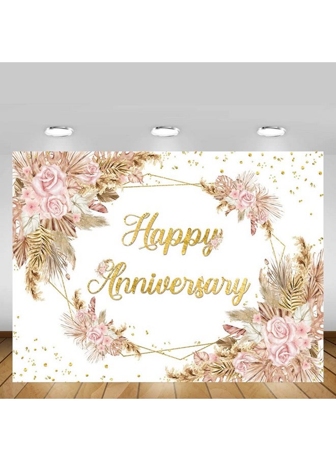 Boho Happy Anniversary Backdrop Bohemia Pampas Grass Engagement Banner Couple Love Cheers To 1 10 Years 50Th Wedding Birthday Party Decorations Blush Pink Floral Photography Background 8X6Ft - pzsku/Z011BBB5BD7835972BBC8Z/45/_/1693985235/fafc194c-e71e-46e9-a1d6-61f11eb97b25