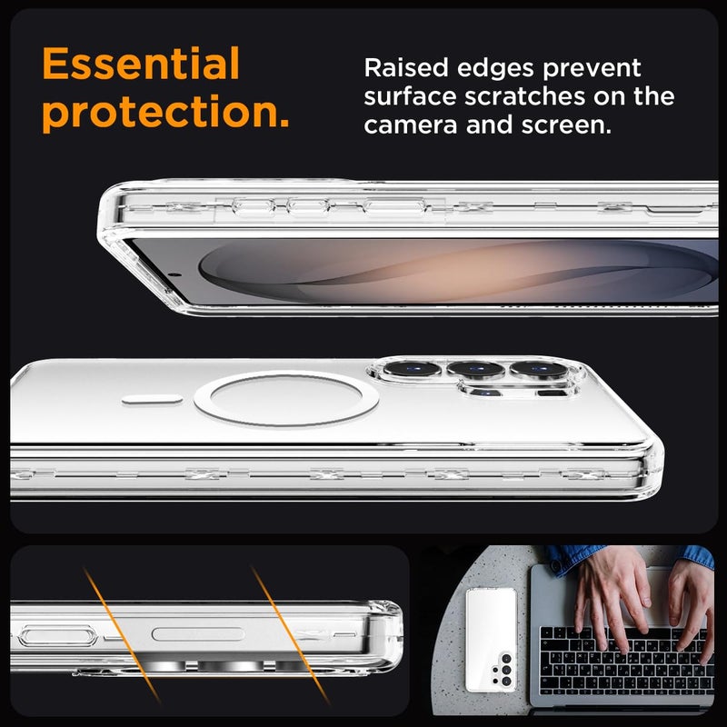 AICase for Samsung Galaxy S26 Ultra Case Clear[Compatible with MagSafe] Heavy Duty Drop Protection Full Body Rugged Shockproof/Dust Proof 3-Layer Military Protective Tough Durable Cover for S26 Ultra - Image 4