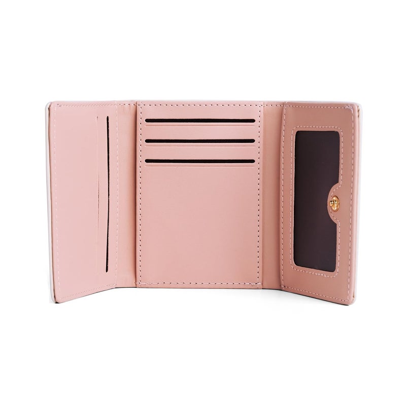 INOVERA (LABEL) Wallets for Women, Girls - Faux Leather Stylish Card, Coin Holder Mini Cute Bear Pattern Purse - Small Hand Wallet (White) - Image 4