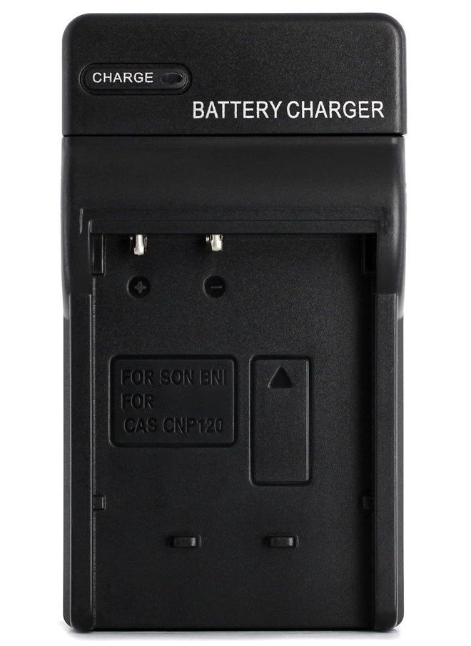 Norifon - NP-BN1 Charger for Sony Cyber-Shot DSC-T110, DSC-T99, DSC-TF1, DSC-TX30, DSC-TX20, DSC-TX200V, DSC-TX10, DSC-TX9, DSC-TX5, DSC-WX80, DSC-W620, DSC-WX9, DSC-WX150 and More with Foldable Plug - Image 1
