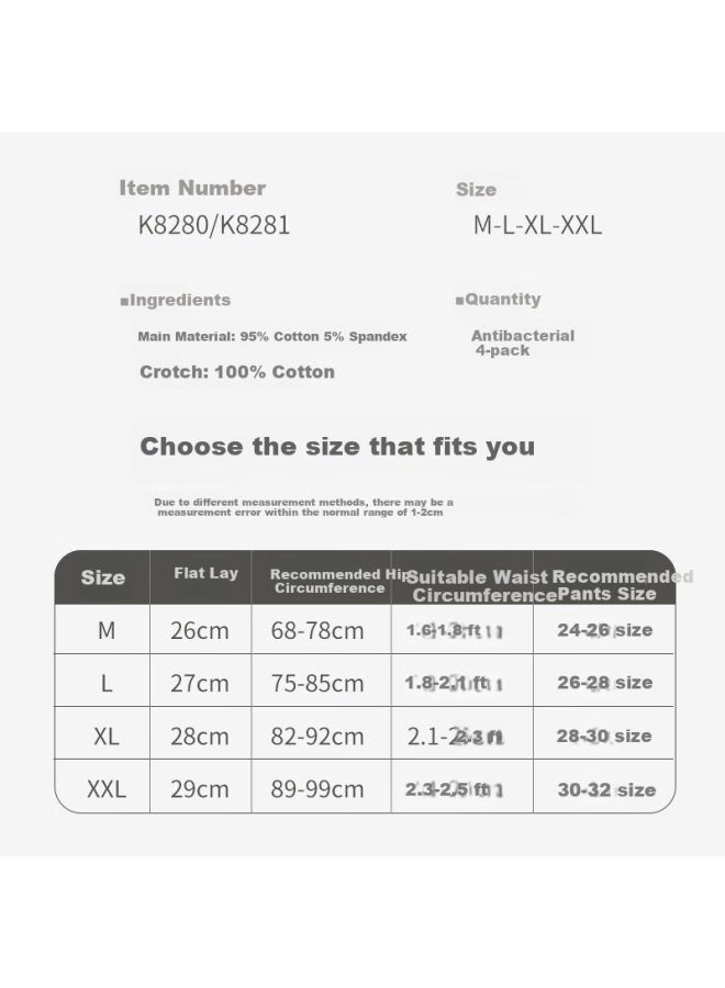 AURORA Ailer & Orla Teen Girls Underwear For 12-16 Years Old, Cotton Crotch, Junior High School And High School Big Kids Students Teenagers 8280xxl - Image 3
