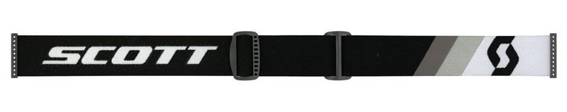 Scott نظارات SCOTT 285538-7702053 Split OTG للرمال والغبار، باللون الأسود/الأبيض مع عدسة رمادية داكنة - Image 3