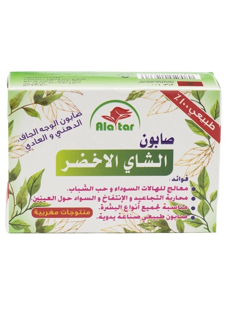 العطار - العطار صابون الشاي الاخضر 100 جرام - Image 1