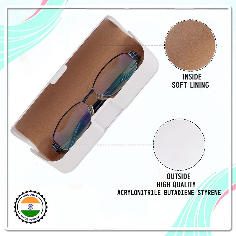 VIVID Vision Unisex Adult Lightweight Eyewear Specs Case Cover | Protect Eye Glasses | Chashma Dibbi | Spectacle Box | Closure - Push Button | Plastic - Image 4