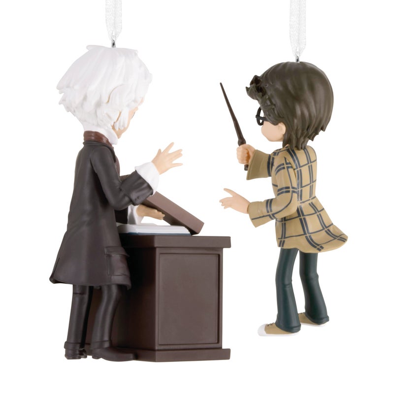 Hallmark Harry Potter and Ollivander Christmas Ornaments  Set of 2 - Image 2