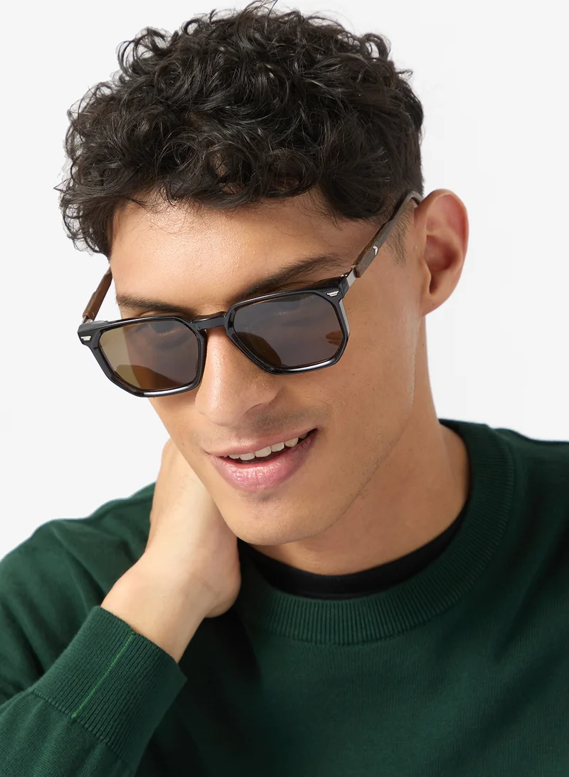 Seventy Five Polarized Lens Wayfarer Sunglasses