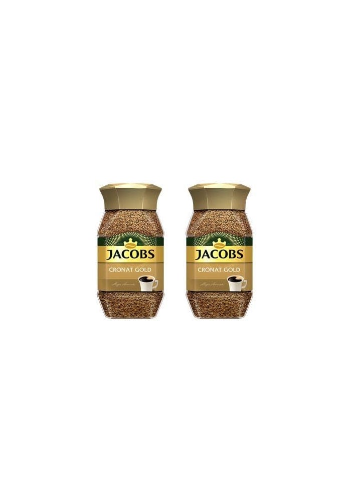 Jacobs Jacob's Coffee Jacobs Cronat Gold Instant, 7.05-Ounce (Pack of 2) - Image 1