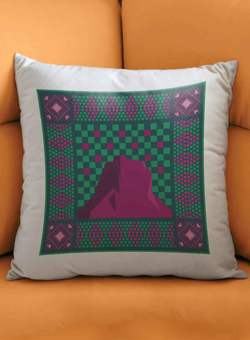 LOWHA Polyester Pillowcase Cushion Cover for Saudi National Day