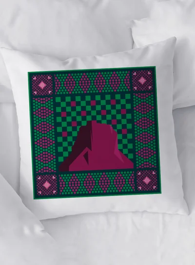 LOWHA Polyester Pillowcase Cushion Cover for Saudi National Day