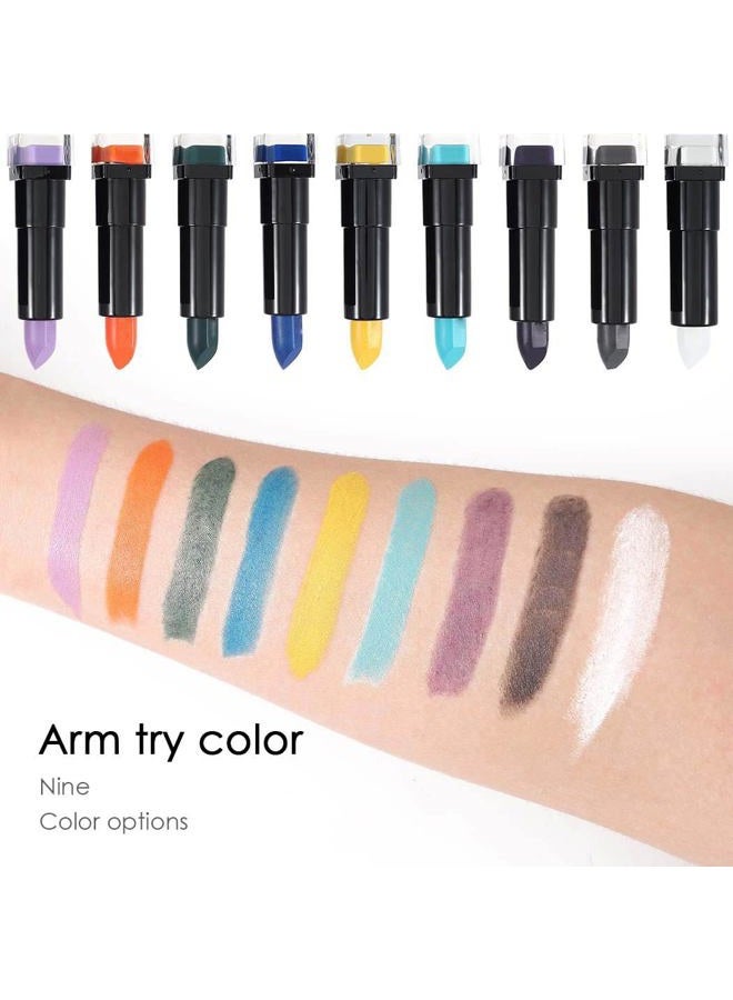 Sun Potion Matte Lipstick Hight Pigment Lipsticks Long Lasting Lip Stick Waterproof Lips Gloss Cream Lipgloss Makeup for Women and Girls Pack of 1 (A- Blue 16)  - Image 3