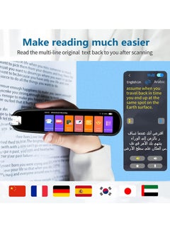 TIGER Translation Pen Scan Reader – Text to Speech Device, Language Translator, OCR Reader Pen, Supports 134 Languages, Photo & Text & Voice Translation, Ideal for Dyslexia – White  - Image 3