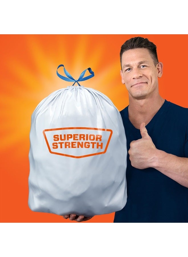 Hefty أكياس قمامة مطبخ قوية وطويلة، بدون رائحة، 13 جالون، 120 قطعة - Image 3