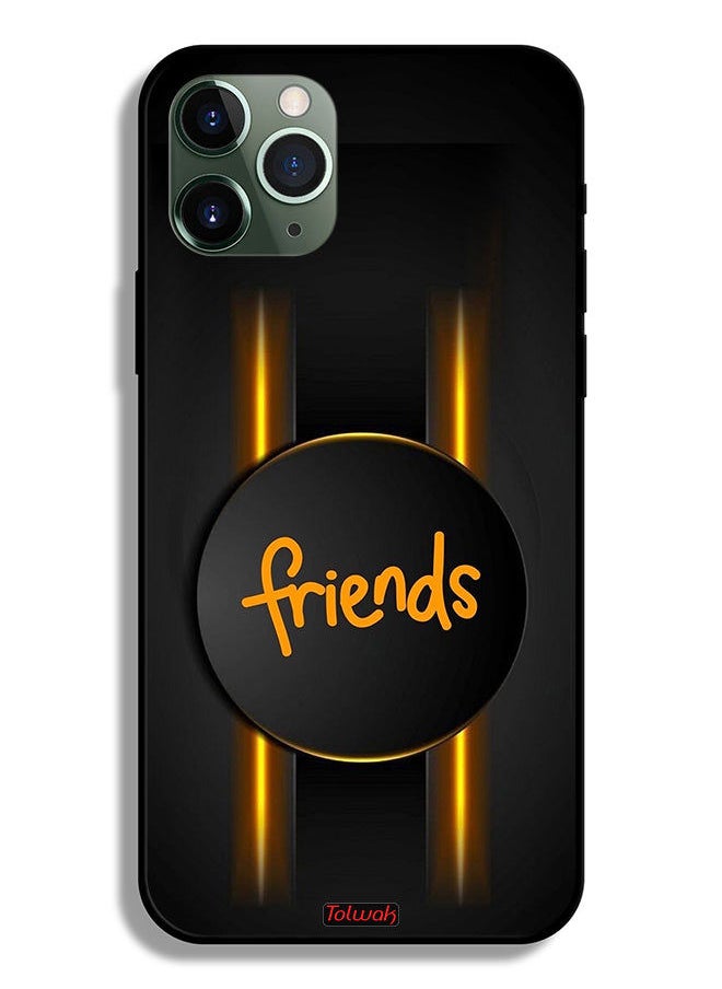 Tolwak Apple iPhone 11 Pro Max Protective Case Friends  - Image 2