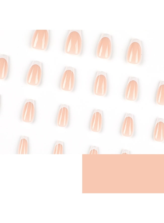 NIKITA.VIVI 24 قطعة أظافر لاصقة، أظافر مزيفة، مجموعة أظافر مزيفة للفتيات والنساء، ملحقات فن الأظافر، أظافر لاصقة مع ملصقات لاصقة للتطبيق السهل، مجموعة أظافر لاصقة - Image 4