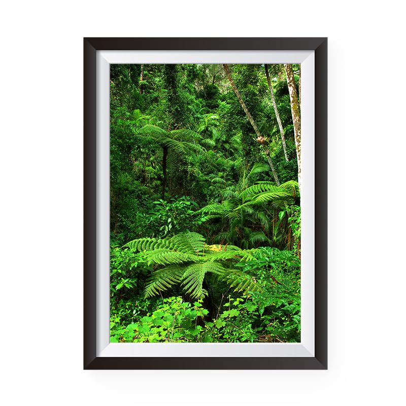 MahaVastu Green Landscape Wall Painting for Vastu Remedies Green Scenery Poster Wall Art for Decoration 235 X 175