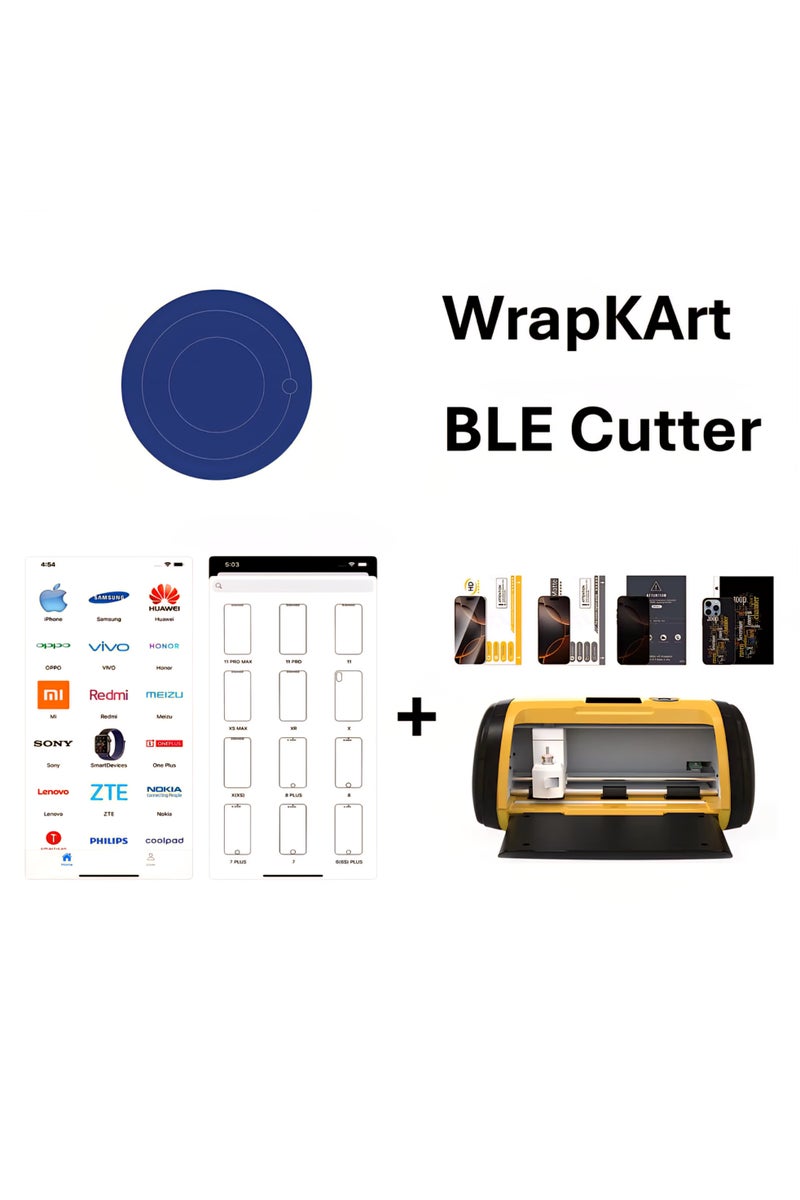 wrapKart Mobile Front/Back Skin-Sticker Bee Cutting Software with Cutting Machine and Lifetime Model Updates Subscription