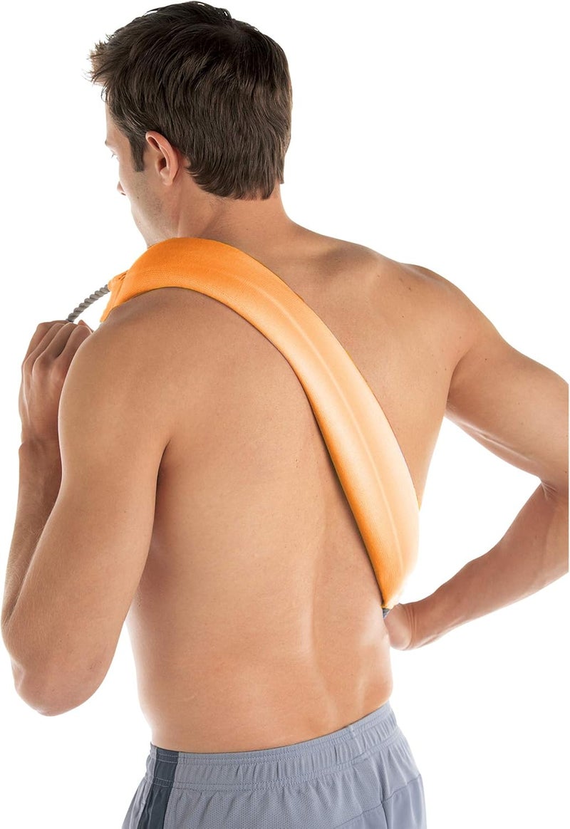 Bed Buddy Aromatherapy Heat Pad And Cooling Neck Wrap - Microwave Heating Pad For Sore Muscles - Cold Wrap Pack For Aches And Pain, Nutmeg/Vanilla Scent Orange