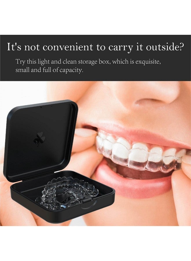 ARGOMAX Retainer Case Argomax Aligner Case Braces Box 1 Piece Orthodontic Box (Black). - Image 3