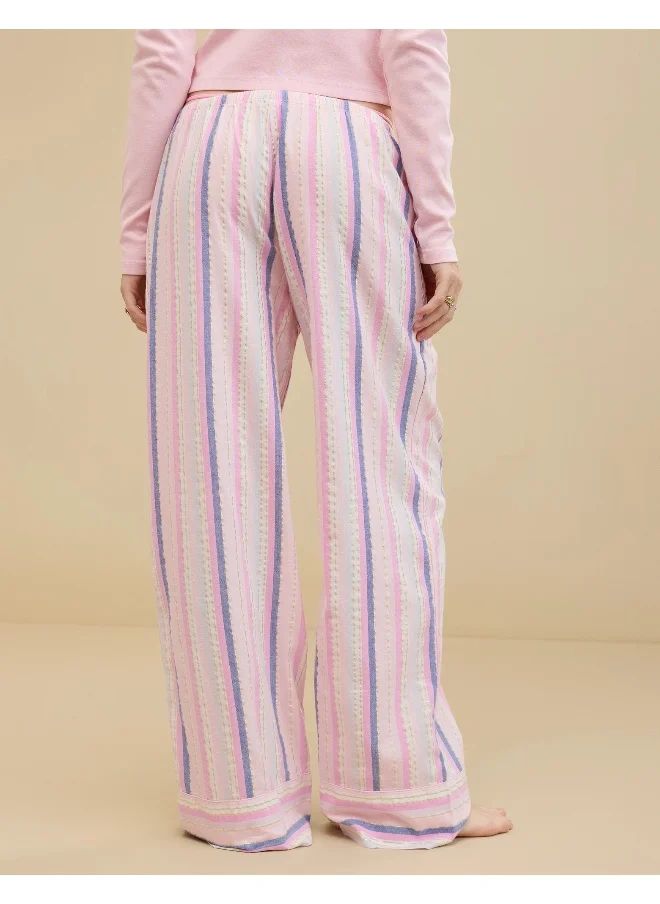 آري من امريكان ايجل Aerie Off-Duty Poplin Trouser PJ