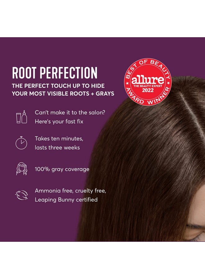 ماديسون ريد صبغة شعر Madison Reed Root Perfection Permanent Root Touch Up، لون بني متوسط 6N Savoca، 10 دقائق لتغطية الجذور الرمادية بنسبة 100%، صبغة شعر خالية من الأمونيا، تطبيقان - Image 4