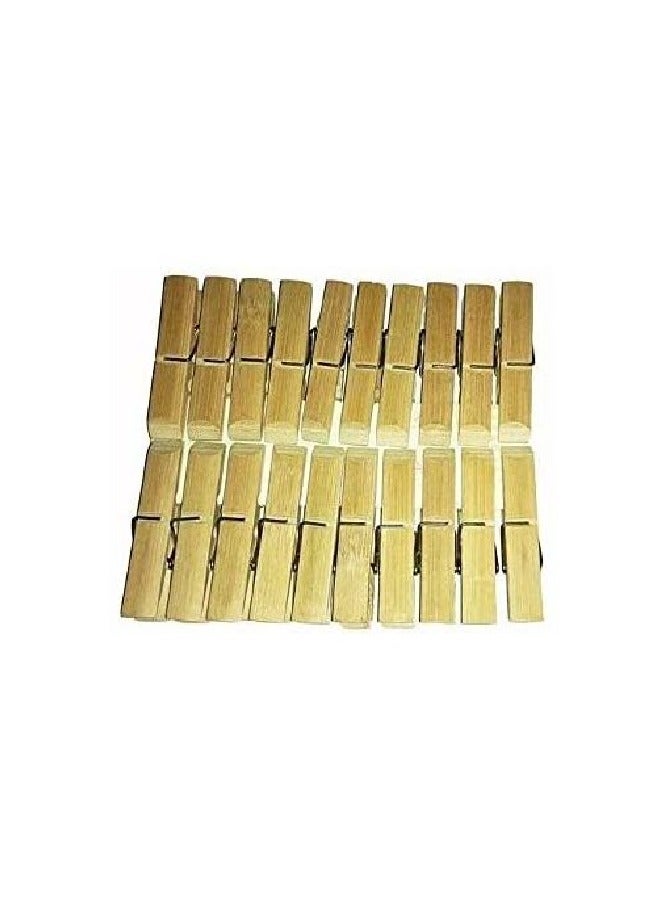 Cloth Clamps Wood 20 Pieces - Image 2