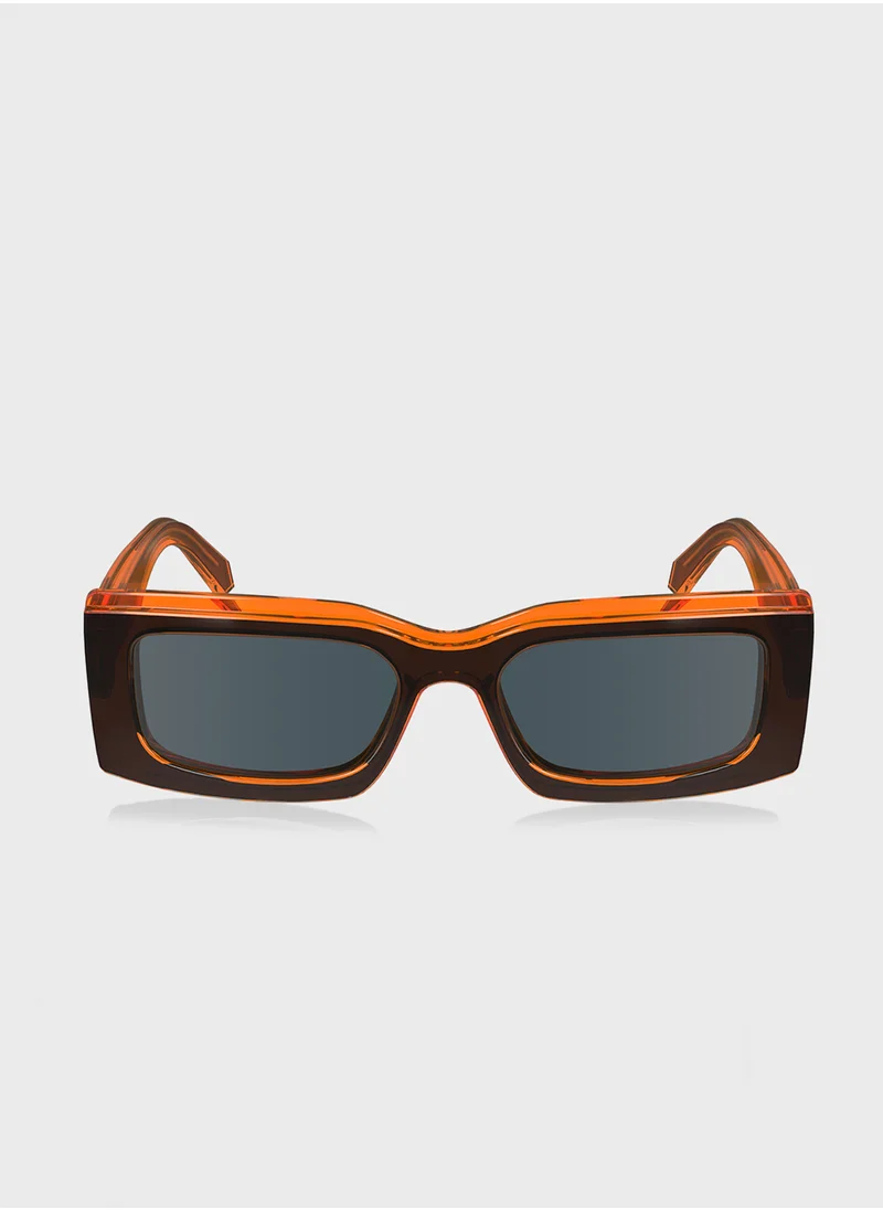 Calvin Klein Jeans Modified Rectangle Sunglasses